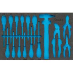 Juego de Herramientas Hazet 163-330/1 con Inserto de Espuma Suave de 2 Componentes para Mayor Comodidad y Estabilidad - Product Image 1