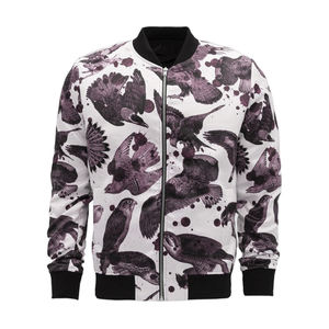 แจ็กเก็ตขนเป็ดมีฮู้ดสำหรับผู้ชาย, แจ็กเก็ตพิมพ์ลายสำหรับใส่กลางแจ้งน้ำหนักเบาระบายอากาศได้ดีกันน้ำสำหรับฤดูหนาว - Product Image 1