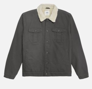 Veste en toile de denim Street Pro Industries, 100% coton, vintage, lavée, col rabattu, fermeture éclair, capuche, hiver, respirante, devant - Product Image 6