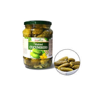 BAS PRIX Norme internationale Meilleur tarif ISO Prix de gros bon marché TMI Foods Cornichons CONCOMBRE mariné Avec 580ml/720ml - Product Image 1