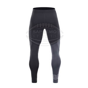 Mallas de Compresión para Hombre, Ligeras, Elásticas, Transpirables, Cintura Elástica Ajustable, Spandex/Poliéster, Largo Completo para Gimnasio - Product Image 4