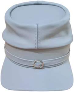 Sombreros Kepis de cuero histórico Confederado de la más alta calidad con patrón de bordado de banda para el sudor - Product Image 1