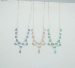 Collier ras du cou pour femme Feine en argent sterling 925 avec chaîne à maillons, pierre de naissance labradorite et sertissage clos - Product Image 5