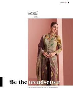 ผ้าไหมชินอนสำหรับผู้หญิงชุด Salwar ปักลายแฟชั่นช้อปปิ้งออนไลน์ - Product Image 3