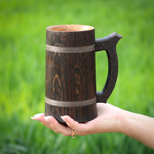 Meilleures ventes Tasses à café en bois de qualité supérieure à motif uni Lavables au lave-vaisselle Design classique par saniya handicraft - Product Image 5