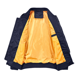 Gran oferta 2024 nueva chaqueta informal para hombre moda autocultivo chaqueta bomber de invierno para hombre - Product Image 3