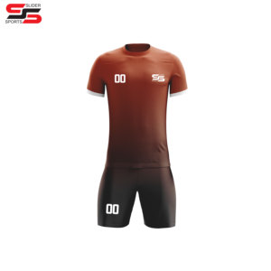 Uniforme de football pour hommes sur mesure à manches courtes pour adultes vente en ligne directe d'usine ensemble complet uniforme de football vêtements de sport - Product Image 3