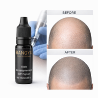Encre de tatouage SMP à marque privée, pigment professionnel pour micropigmentation du cuir chevelu, 15 ml, encre de maquillage permanent, fabricant