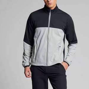 เสื้อกันลมผ้าใบกันน้ำน้ำหนักเบาสำหรับผู้ชายเสื้อแจ็คเก็ตสำหรับวิ่งและเสื้อกันฝนมีซิปสำหรับกลางแจ้งเดินป่าและตั้งแคมป์ - Product Image 2