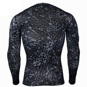 Prix de gros, vêtements de sport actifs, chemises de compression, séchage rapide, respirantes, grande taille, chemises de compression personnalisées - Product Image 6