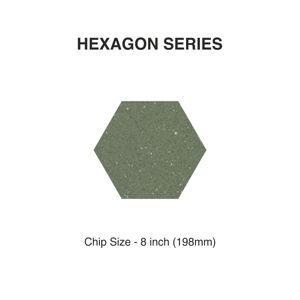 กระเบื้องสมบูรณ์แบบ198mm fullbody พอร์ซเลน8 "นิ้วกระเบื้องโมเสคหกเหลี่ยมป่าแมตต์มันวาวสำหรับการตกแต่งภายในกลางแจ้งภายนอก - Product Image 2