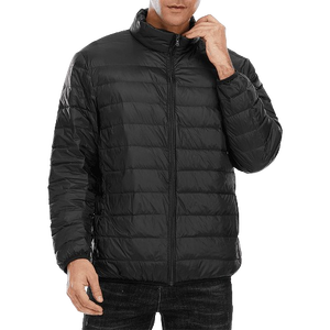 Veste d'hiver matelassée brillante pour homme, qualité supérieure, promotionnelle, fabriquée sur mesure en usine, collection 2026 - Product Image 1