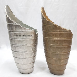 Best Design For Home Decor <b>Gold</b> and Silver Plated Flower <b>Vase</b> Customized Handmade Indoor Decor Pairs of 2 - Product Image 1