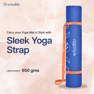 Colchoneta de yoga extra grande azul marino Agarre y estabilidad Premium - Product Image 4