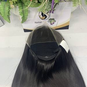 Nouvelle perruque 100% cheveux humains vierges brésiliens Remy, lisse, super double drawn, pointes doubles, trame double faite à la machine, diverses couleurs, livraison rapide - Product Image 2