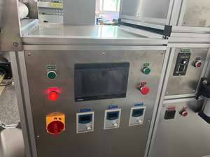 Machine de laminage numérique rouleau à rouleau avec lames de dégauchissage et têtes de revêtement intégrées à fil, <span class=keywords><strong>four</strong></span> de 0,5 mètre pour l'application de revêtement par rouleau - Product Image 2