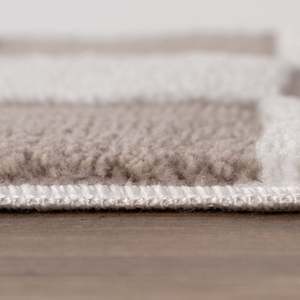 Alfombra Rectangular Minimalista de Yute Hecha a Máquina, 4m de Ancho, Alta Calidad, Diseño a Cuadros Beige - Product Image 5