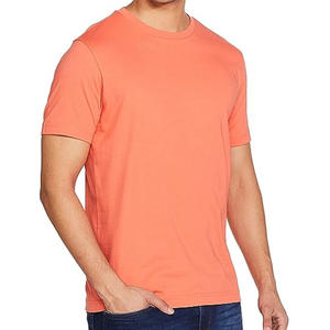 Camiseta de manga corta de estilo personalizado para hombre, moda informal de alta calidad, 100% algodón, patrón sólido, nueva ropa de calle alta - Product Image 1