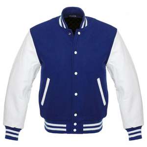 แจ็กเก็ตเบสบอลสีพื้นสำหรับผู้ชายเสื้อแจ็กเก็ตแบบคอตั้งเคลือบ2025 - Product Image 4
