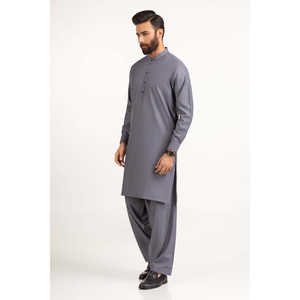 Trajes de Estilo Casual SK-PSD-S25-025, Corte Regular y Transpirable, Cuello Alto, Largo hasta el Tobillo, para Todas las Temporadas, India, Pakistán - Product Image 5