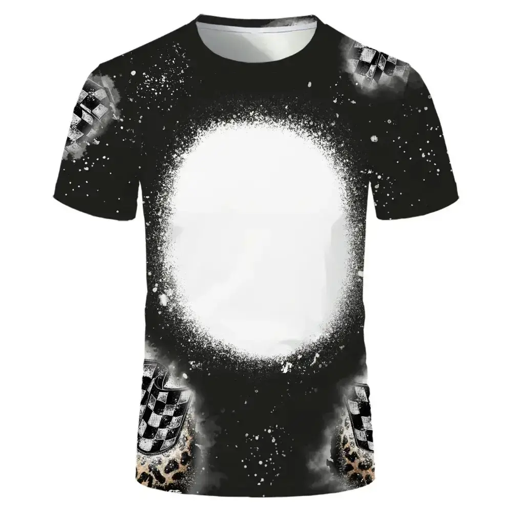New style Design T-shirts 3D Full sublimation Printing Polyester Custom Men T Shirts Cotton T-shirts