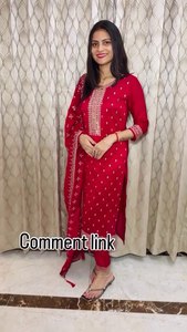 LAUNCHING NEW DESIGNER HEAVY EMBROIDERY VICHITRA SILK SALWAR KAMEEZ WORK TOP with DUPATTA SET for PARTY REVERSER All Seasons - Product Image 3