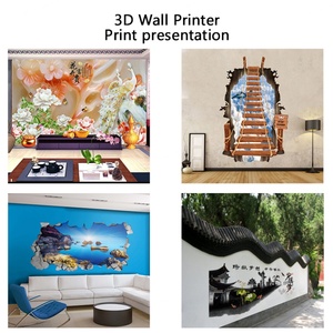 Impresora de pared 3D Xbh con inyección de tinta UV y posicionamiento automático para superficies de hormigón, ladrillo y madera - Product Image 4