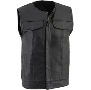 Gilet Super Rider pour homme, veste en cuir de motard de haute qualité, coupe-vent, options grandes tailles, gilet de moto d'été - Nouveau en gros - Product Image 1