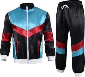 Veste coupe-vent de haute qualité pour hommes, taille plus, avec pantalon, nouveau design, taille personnalisée, ensemble de jogging tendance - Product Image 2