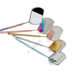 Professionnel personnalisé couleur carré motif en acier inoxydable cils miroir Extensions de cils accessoires pour le maquillage - Product Image 5