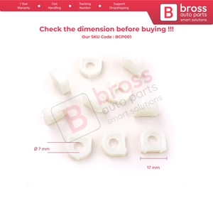 BCP001 10 Pièces Embouts de Câble pour Mécanisme de Lève-Vitre Type BCP001 - Product Image 5