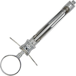 Jeringa Dental SureMed Instruments, Manual, de Acero Inoxidable, con Anillo de Cartucho y Mango Ergonómico, Reutilizable, de Alta Calidad, con Certificación CE - Product Image 1