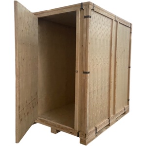 Heavy Duty Foldable Wooden <b>Crates</b> with Door for Warehouse Storage Wholesale from Vietnam Manufacturer - Product Image 6