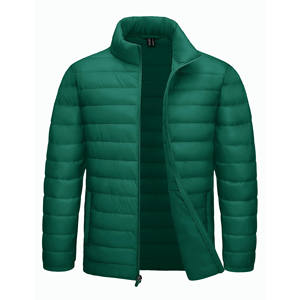 Chaquetas de Plumón Personalizadas de Alta Calidad para Hombre, Chaqueta de Plumón de Doble Cara para Invierno, Chaqueta de Plumón Brillante Personalizada para Hombre, Despachable Personalizado - Product Image 1