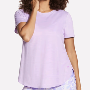 Camiseta de Algodón 100% para Mujer, Estilo Urbano, Cuello Redondo, Jersey de Algodón, Transpirable, de Secado Rápido, Venta al Por Mayor OEM - Product Image 5