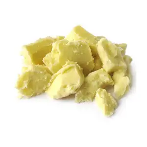 Krim organik Shea Butter organik kualitas tinggi, mentega Shea organik mentah