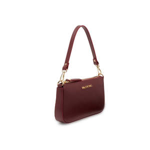Bolso Mini de Moda para Mujer 22x13x3.5cm Burdeos Invierno Verano Cuero Martillado Diamante Impermeable PU/Poliéster Hecho en Italia - Product Image 5