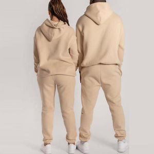 Sudadera Unisex de fábrica OEM Heavy French Terry Hoddies sudadera femenina 400gsm algodón personalizado mujer sin cuerdas Sudadera con capucha - Product Image 3
