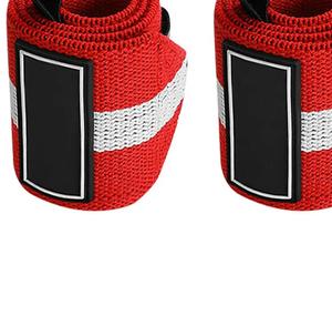 Muñequeras con logotipo personalizado de alta calidad para levantamiento de pesas, levantamiento de pesas, entrenamiento de culturismo y uso en el gimnasio - Product Image 2