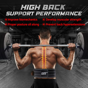 Cinturones de Levantamiento de Pesas de Cuero Genuino de 5 mm Personalizados, Soporte para la Espalda, Entrenamiento de Gimnasio, Cinturón de Potencia para Levantamiento de Pesas - Product Image 4