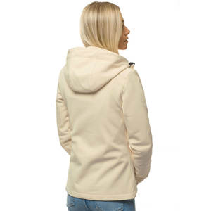 Chaqueta cortavientos con cremallera de la mejor calidad, tela gruesa de poliéster, transpirable, Softshell, senderismo, chaquetas para mujer - Product Image 6