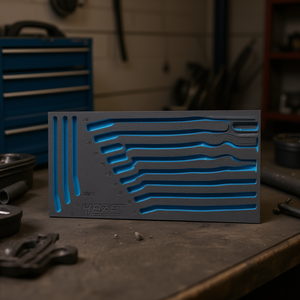 Inserto de Espuma Suave de 2 Componentes Hazet para Cajas de Herramientas 163-385/12 y 606 N/12, Accesorio - Product Image 3