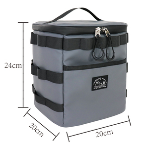 กระเป๋าเก็บความเย็นหุ้มฉนวน PU กันน้ำน้ำหนักเบาใช้ซ้ำได้สำหรับบรรจุอาหาร - Product Image 6