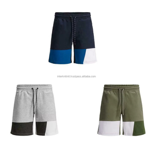 Pantalones Cortos Deportivos Casuales de Verano para Hombre, 100% Algodón, Cintura Alta, Cierre de Cremallera, Cintura Elástica, Largo hasta la Rodilla - Product Image 6