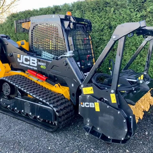 Minicargadora JCB 325T Forestmaster con Trituradora Forestal, Desbrozadora y Garra para Trabajos de Desbroce y Vegetación - Product Image 6