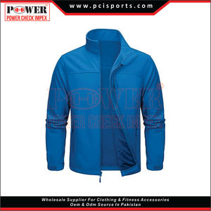 OEM Custom logo Lining Lightweight Windbreaker Uniform Waterproof <b>Fleece</b> <b>Jumper</b> Men's Outdoor Soft Shell Jacket - Product Image 4