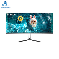 Monitor LED curvo ultraancho de 34 "-Panel IPS 21:9 para juegos recreativos e imágenes médicas (75Hz, montaje VESA, pedido a granel)