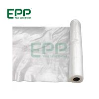 Film de serre en PE tissé renforcé opaque de 150 microns, fabriqué au Vietnam, résistant à l'humidité, traité anti-UV, pour l'agriculture de la viande et du riz