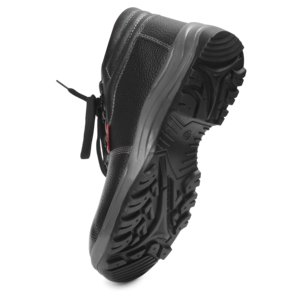 Chaussures de sécurité en cuir à lacets pour hommes, robustes, avec embout en acier et protection de la semelle intermédiaire en acier |   Toutes saisons - Product Image 3