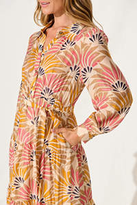 เดรสแม็กซี่พิมพ์ลายดอกไม้สไตล์โบโฮสำหรับผู้หญิงไซส์ XL ชุดเดรสยาวผ้าคอตตอนผ้าทอลำลองหรูหราพิมพ์ลายดิจิตอลปักลายธรรมชาติฤดูร้อน - Product Image 2